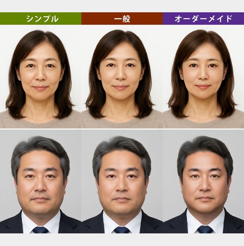 証明写真　中野